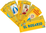 Rosary Devotional Fan (Spanish): El Rosario - abanico devocional