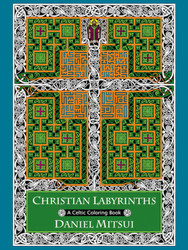 Christian Labyrinths (Booklet): A Celtic Coloring Book 