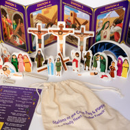 Stations of the Cross Pray & Play Set (Playset): By Saintly Heart & Brother Francis