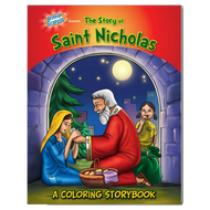 [Brother Francis Coloring Books] The Story of Saint Nicholas Coloring Storybook